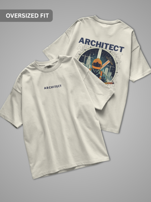 Off White | Oversized T-Shirt | Architect | Unisex