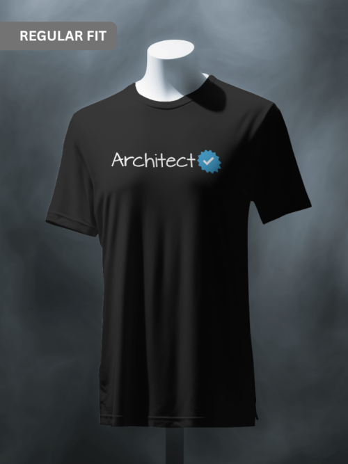 Black Unisex Regular T-Shirt | Blue Tick Verified