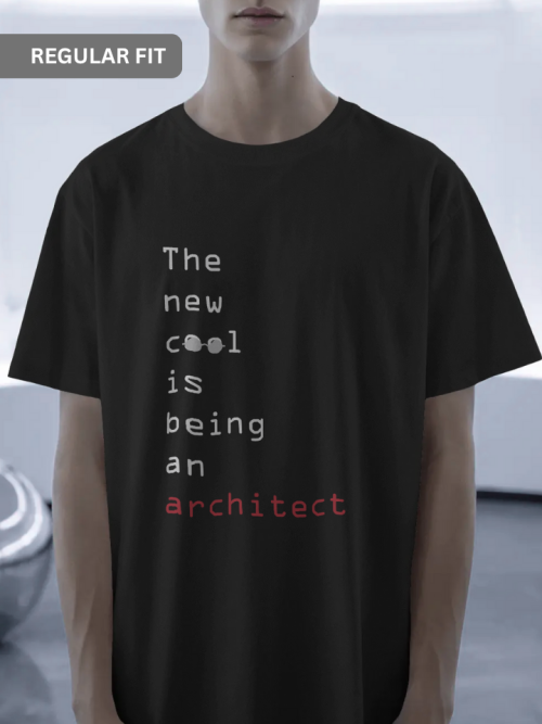 Black Unisex Regular T-Shirt | The New Cool