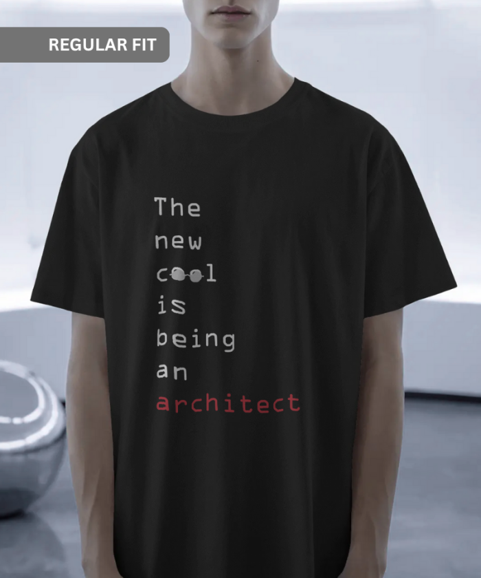 Black Unisex Regular T-Shirt | The New Cool
