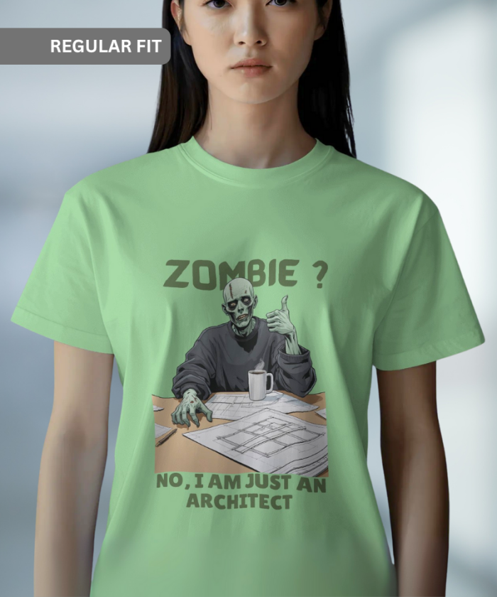 Tinted Green | Classic Crew T-Shirt | Zombie ?